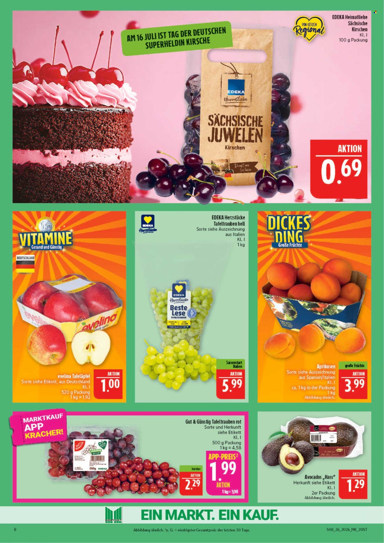 Marktkauf Prospekte  - 22.06.2026 - 27.06.2026. Seite 8