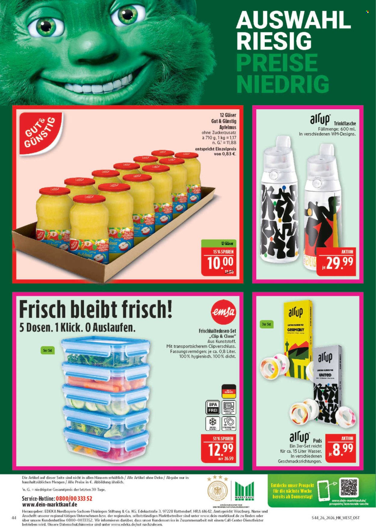 Marktkauf Prospekte  - 22.06.2026 - 27.06.2026. Seite 44