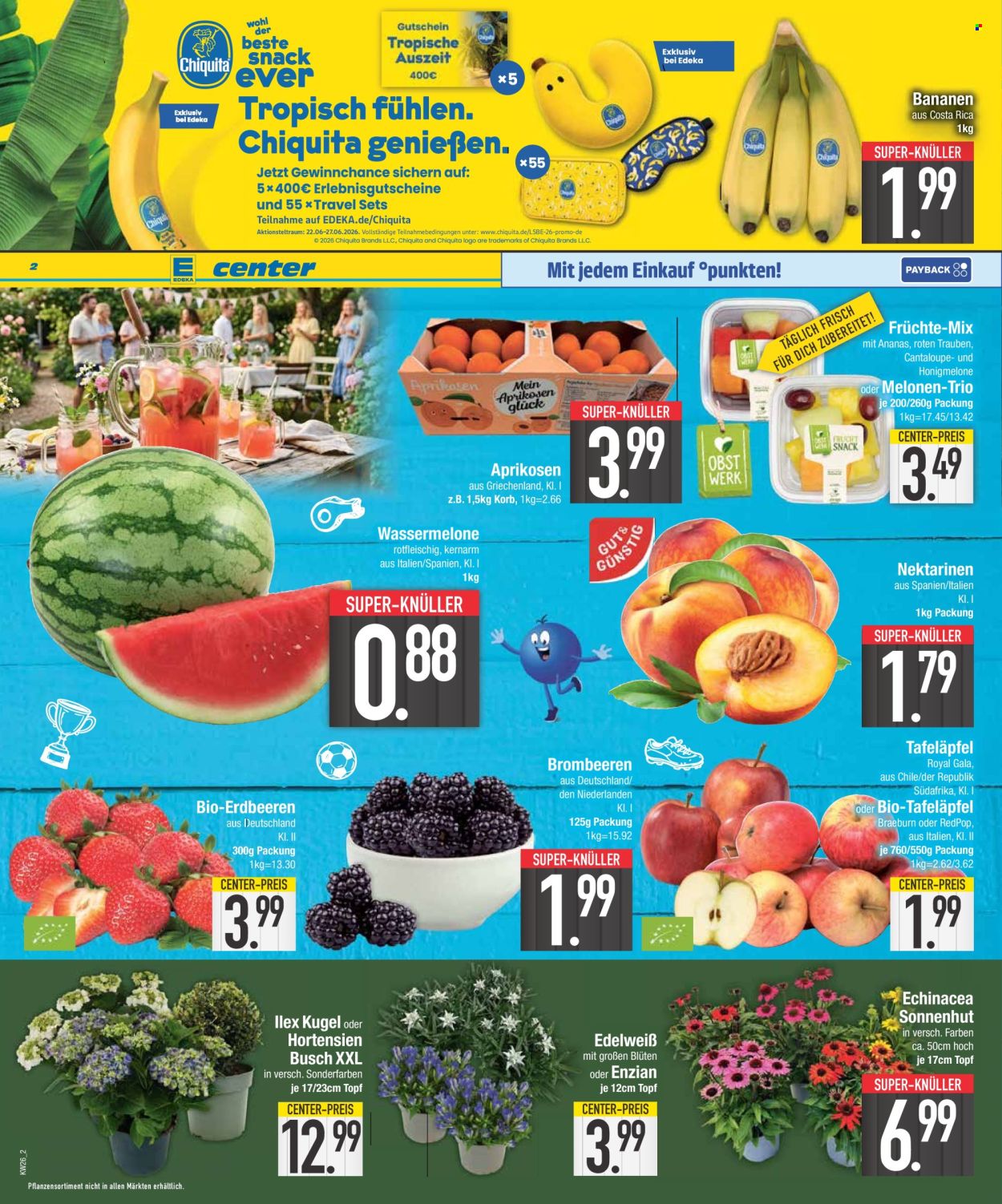 Edeka Prospekte  - 22.06.2026 - 27.06.2026. Seite 2