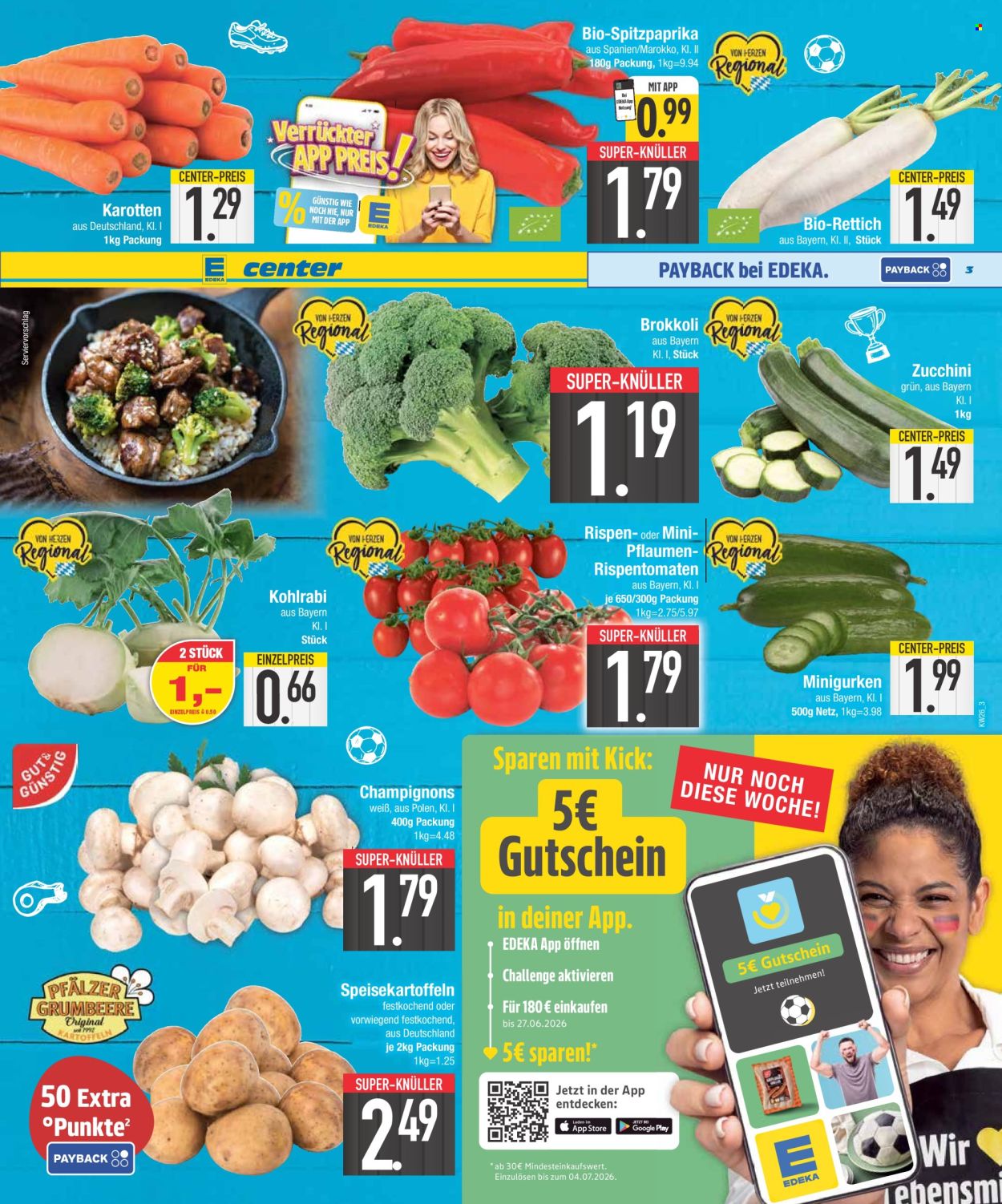 Edeka Prospekte  - 22.06.2026 - 27.06.2026. Seite 3