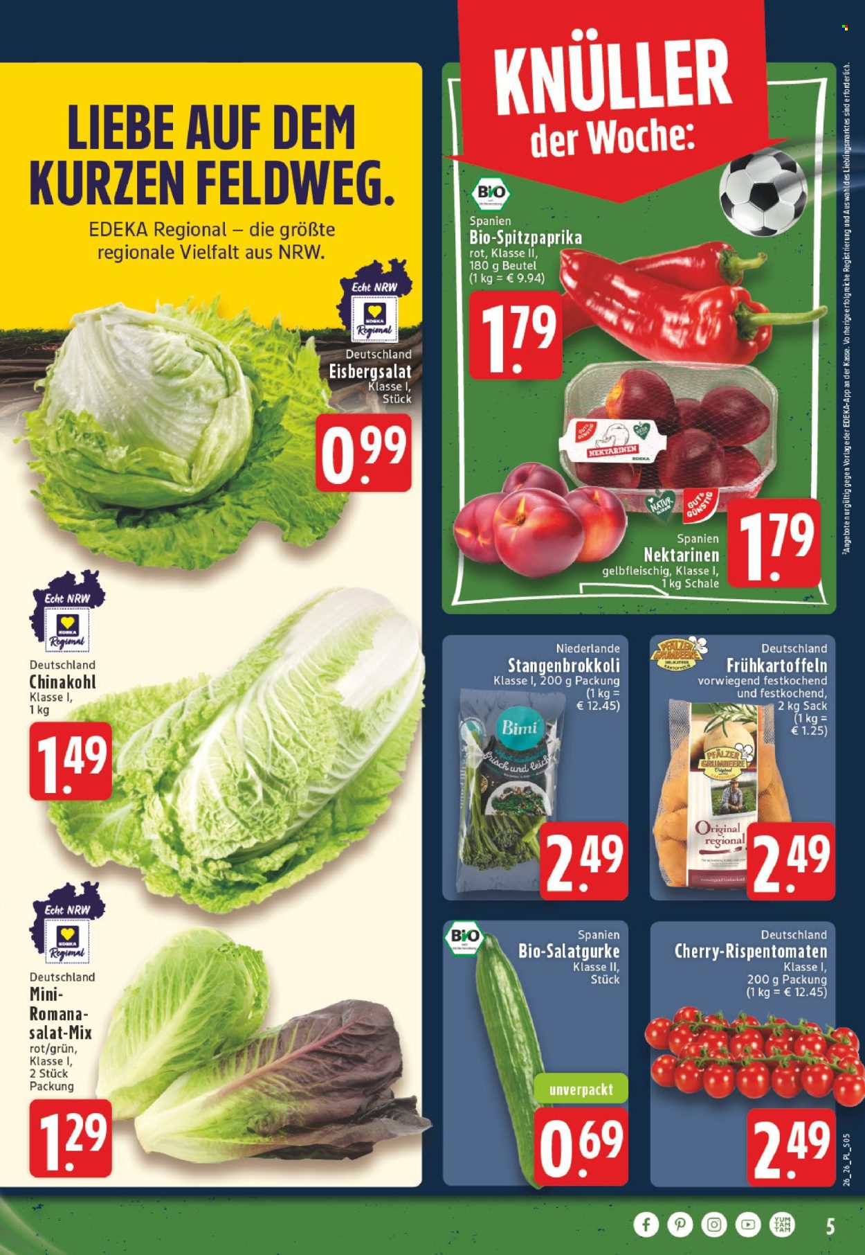 Edeka Prospekte  - 22.06.2026 - 27.06.2026. Seite 5