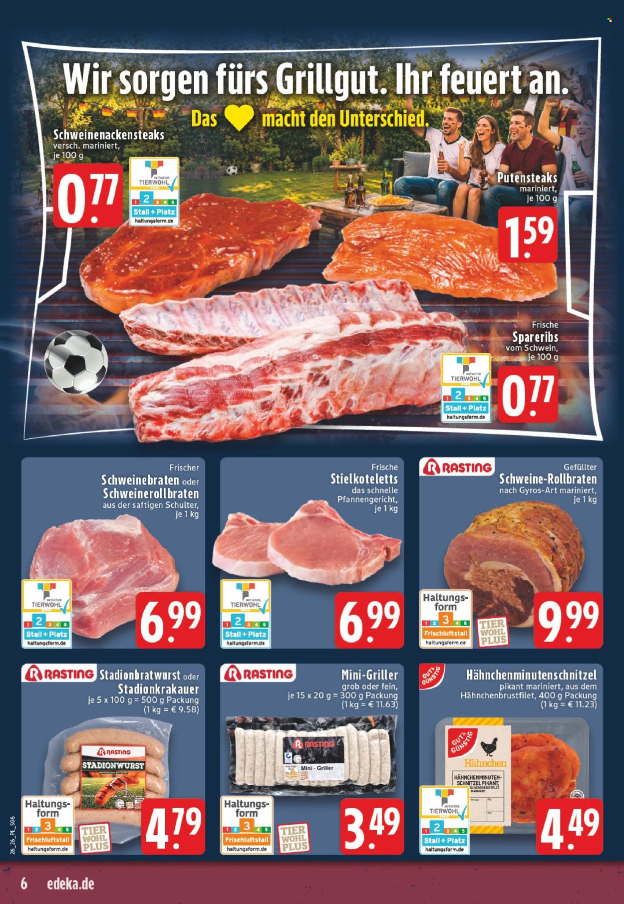 Edeka Prospekte  - 22.06.2026 - 27.06.2026. Seite 6