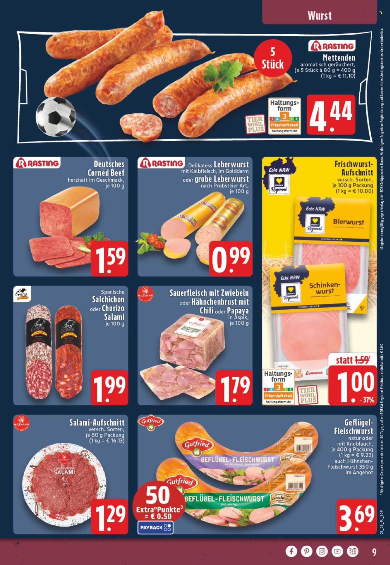 Edeka Prospekte  - 22.06.2026 - 27.06.2026. Seite 9