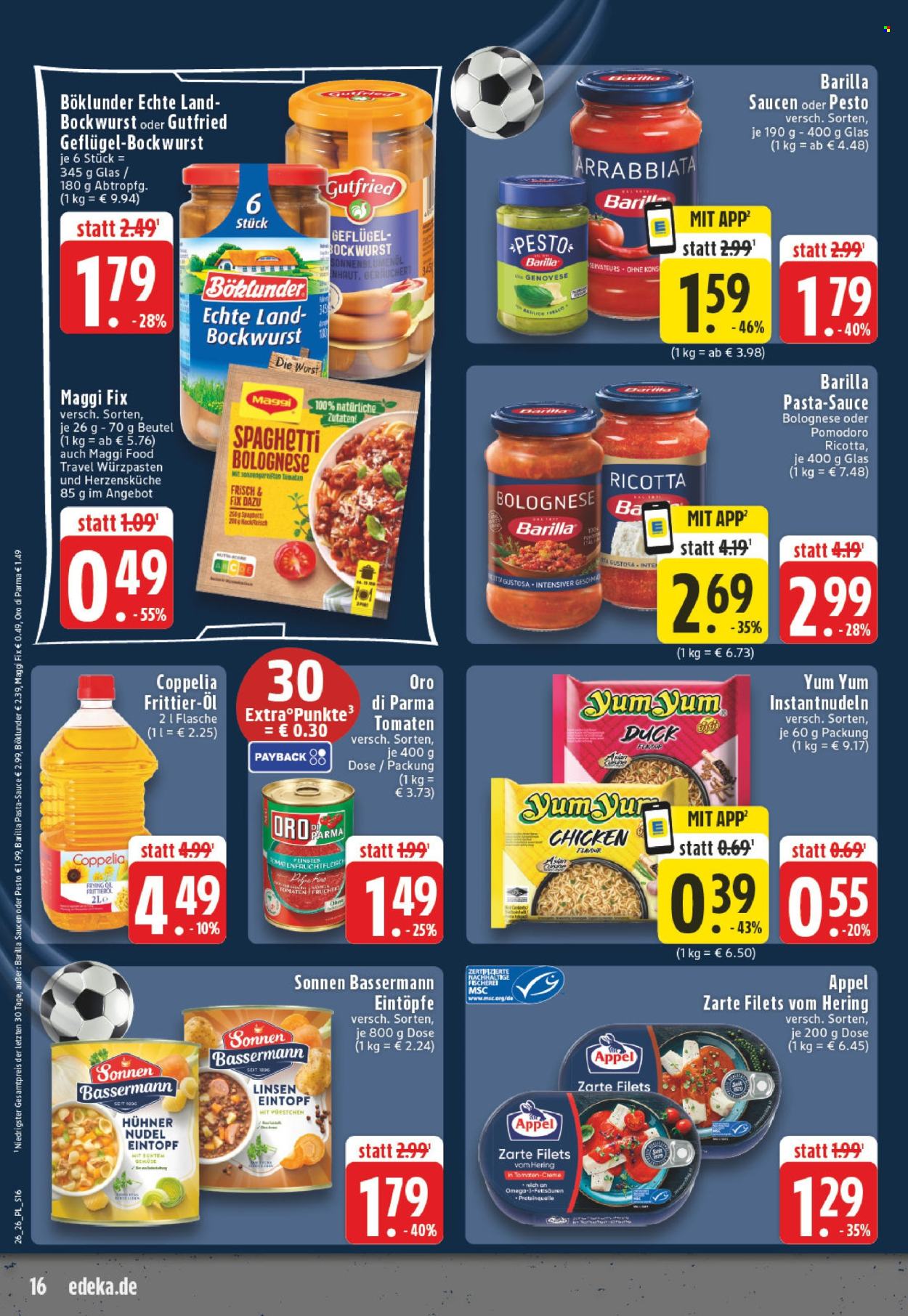 Edeka Prospekte  - 22.06.2026 - 27.06.2026. Seite 16