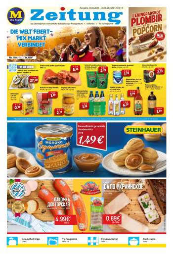 Prospekte Mix Markt - 22.06.2026 - 28.06.2026.