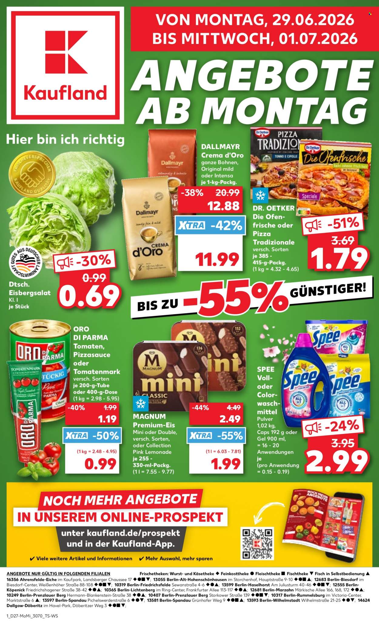 Kaufland Prospekte  - 29.06.2026 - 1.07.2026. Seite 1