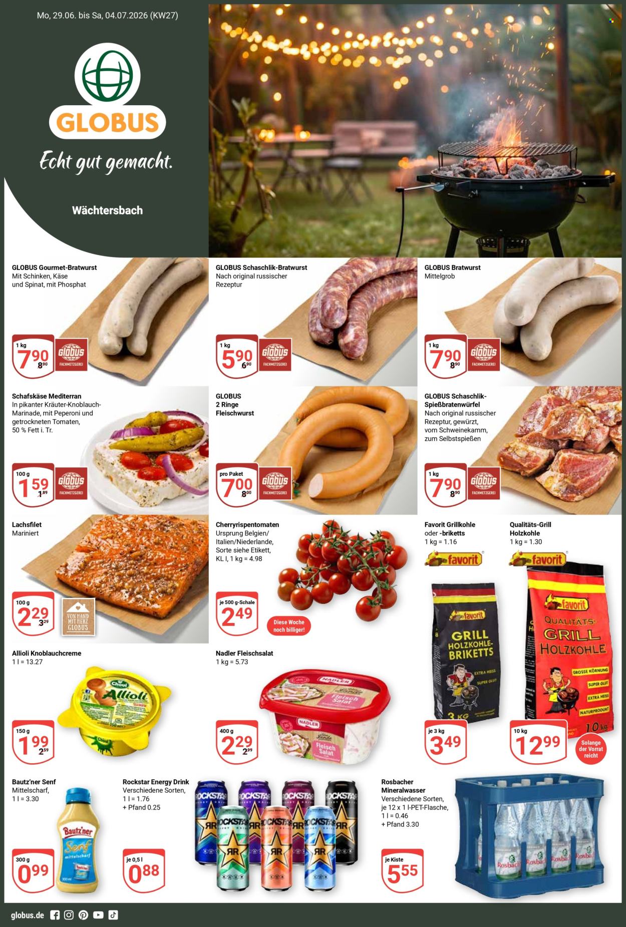 Globus Prospekte  - 29.06.2026 - 4.07.2026. Seite 1