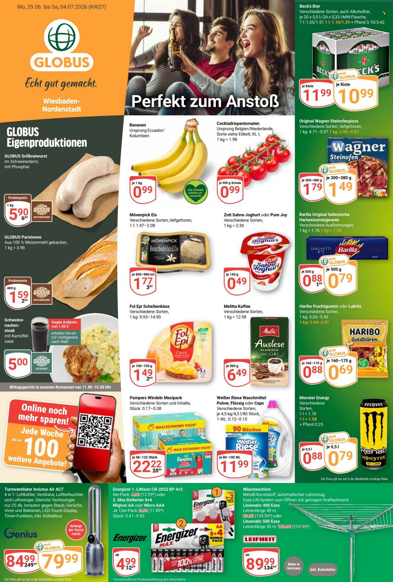 Globus Prospekte  - 29.06.2026 - 4.07.2026. Seite 1