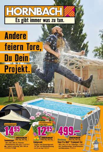 Prospekte Hornbach - 25.06.2026 - 8.07.2026.