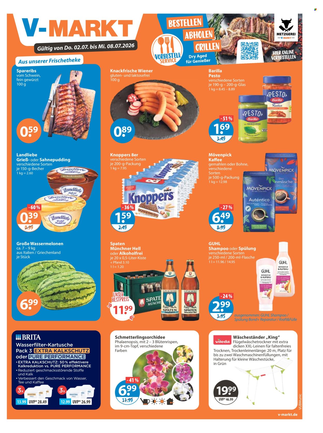 V-Markt Prospekte  - 2.07.2026 - 8.07.2026. Seite 1