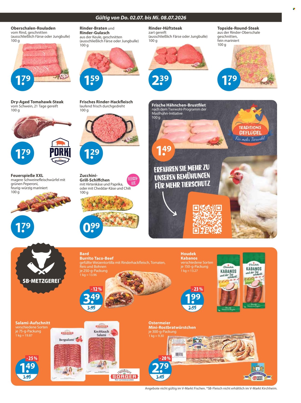 V-Markt Prospekte  - 2.07.2026 - 8.07.2026. Seite 3