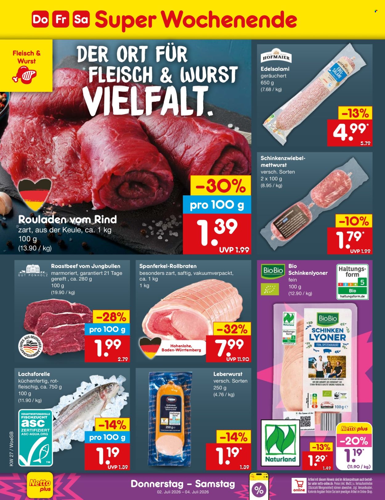 Leták Netto Marken-Discount - 29.6.2026 - 4.7.2026. Strana 62