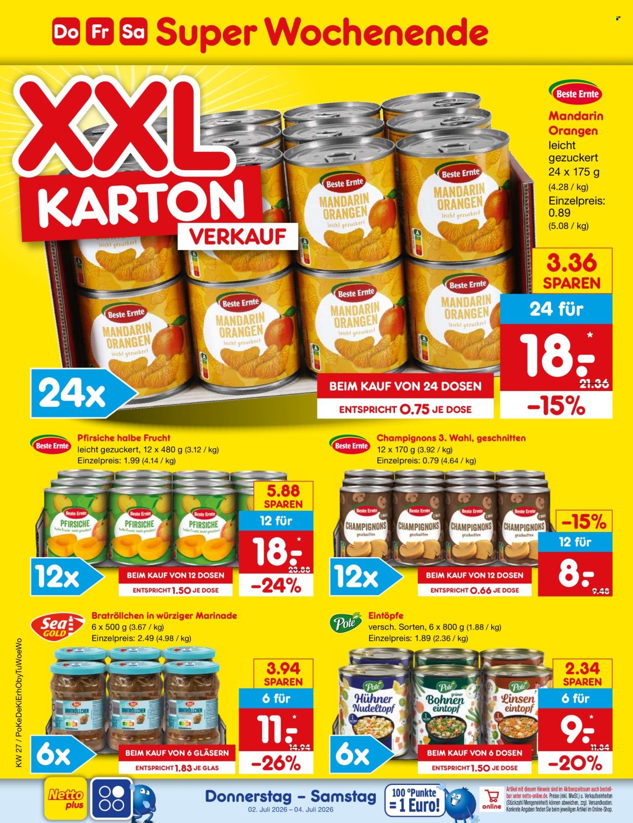 Leták Netto Marken-Discount - 29.6.2026 - 4.7.2026. Strana 66