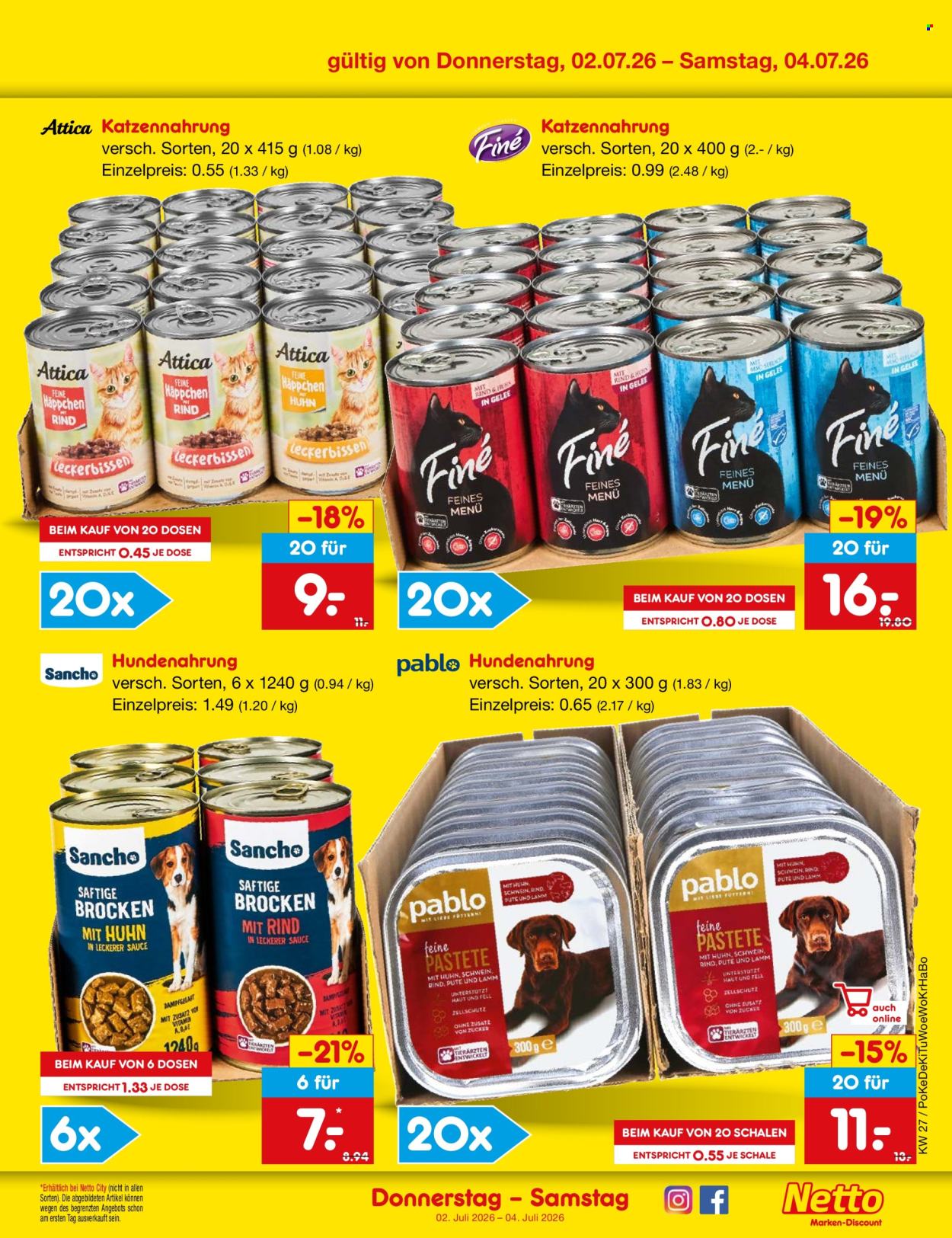 Leták Netto Marken-Discount - 29.6.2026 - 4.7.2026. Strana 67