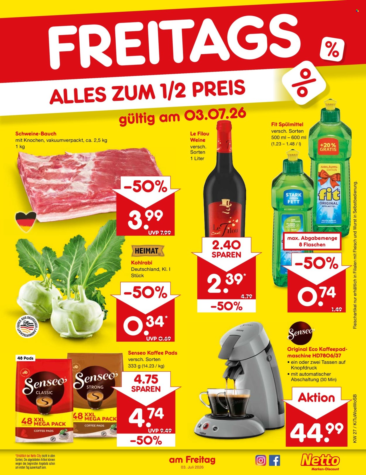 Leták Netto Marken-Discount - 29.6.2026 - 4.7.2026. Strana 71