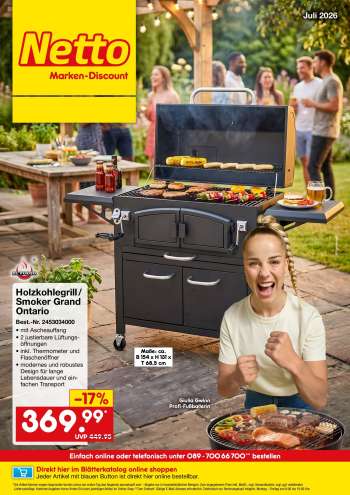 Prospekte Netto Marken-Discount - 25.06.2026 - 31.07.2026.
