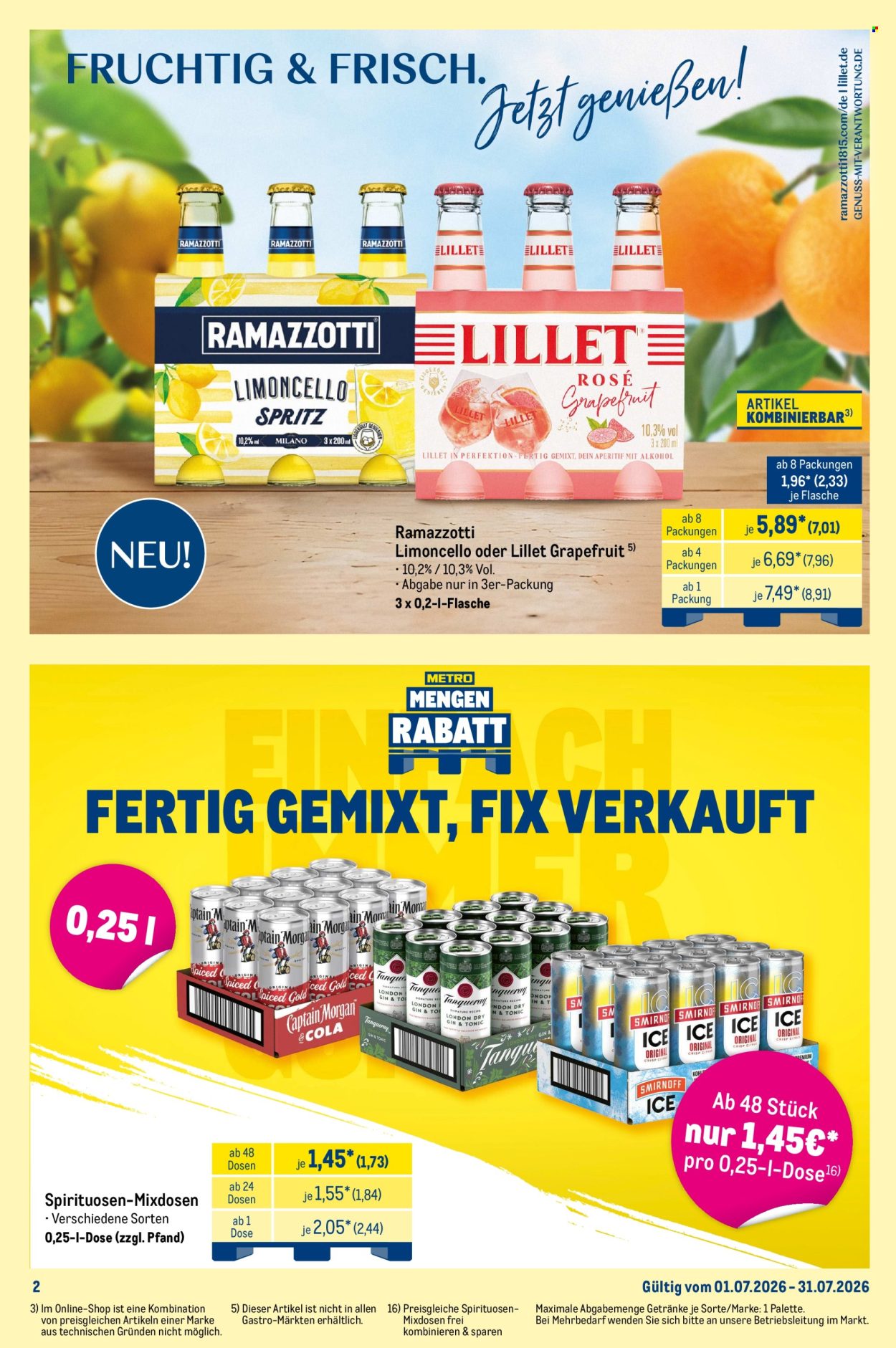 Metro Prospekte  - 1.07.2026 - 31.07.2026. Seite 2