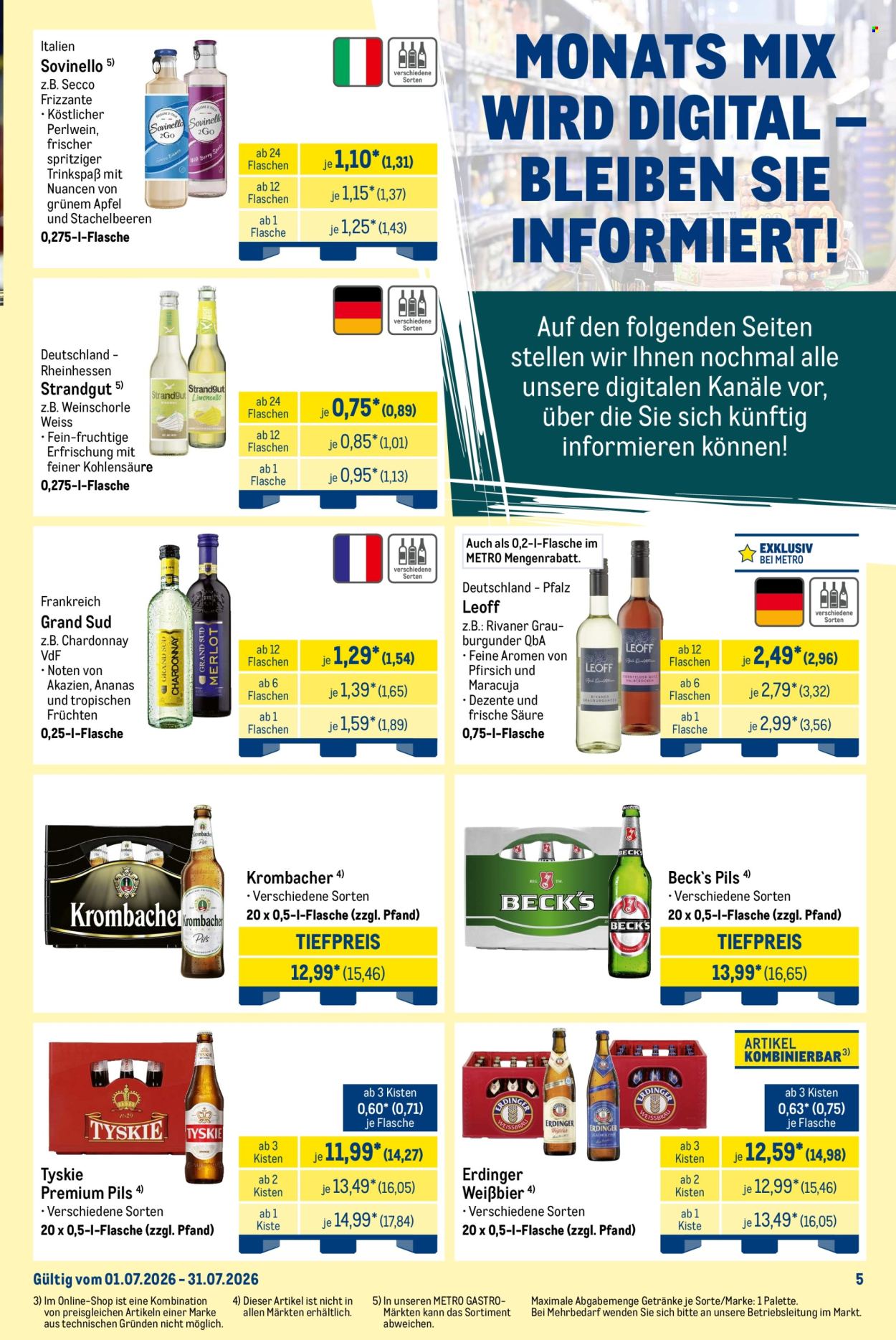 Metro Prospekte  - 1.07.2026 - 31.07.2026. Seite 5