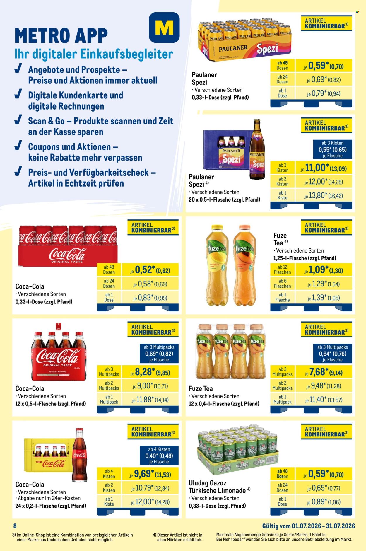 Metro Prospekte  - 1.07.2026 - 31.07.2026. Seite 8