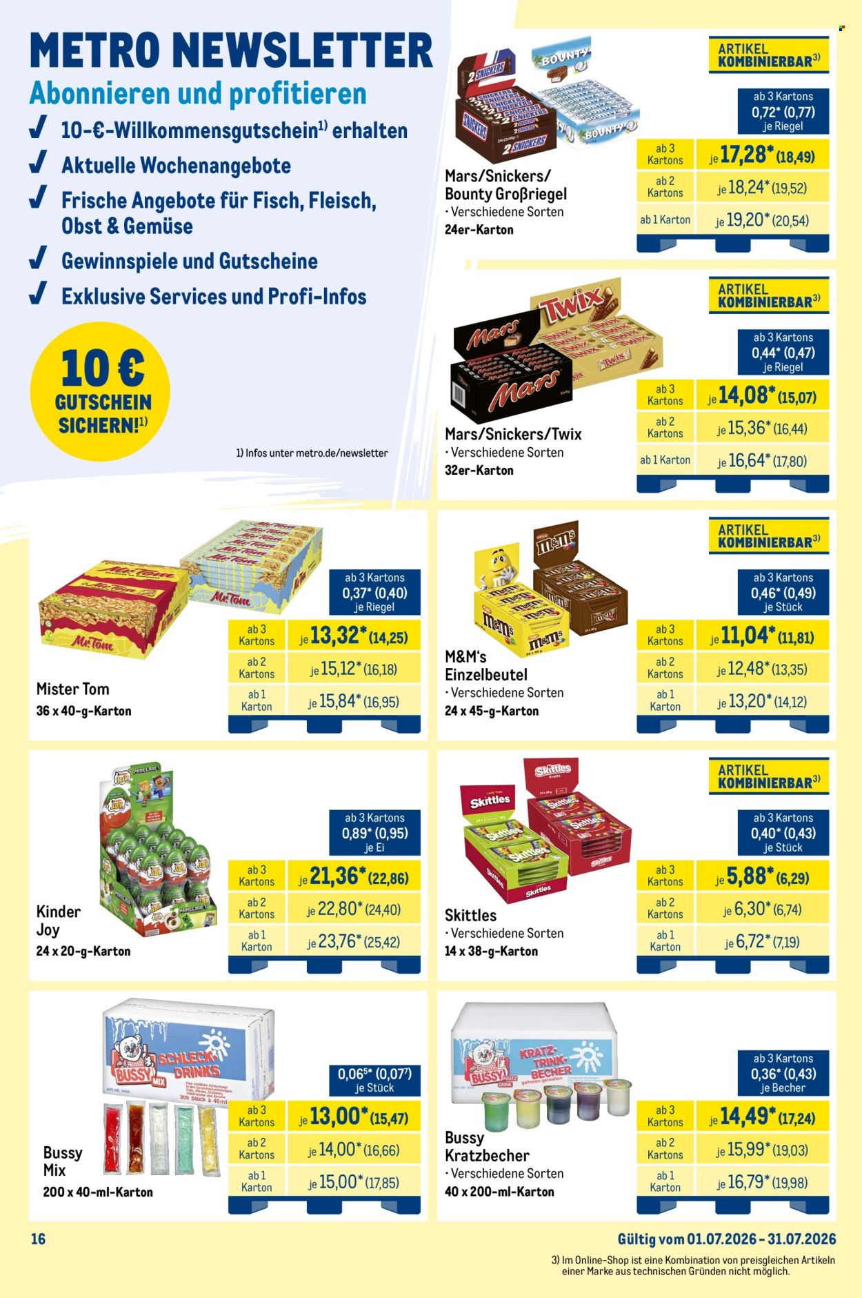 Metro Prospekte  - 1.07.2026 - 31.07.2026. Seite 16