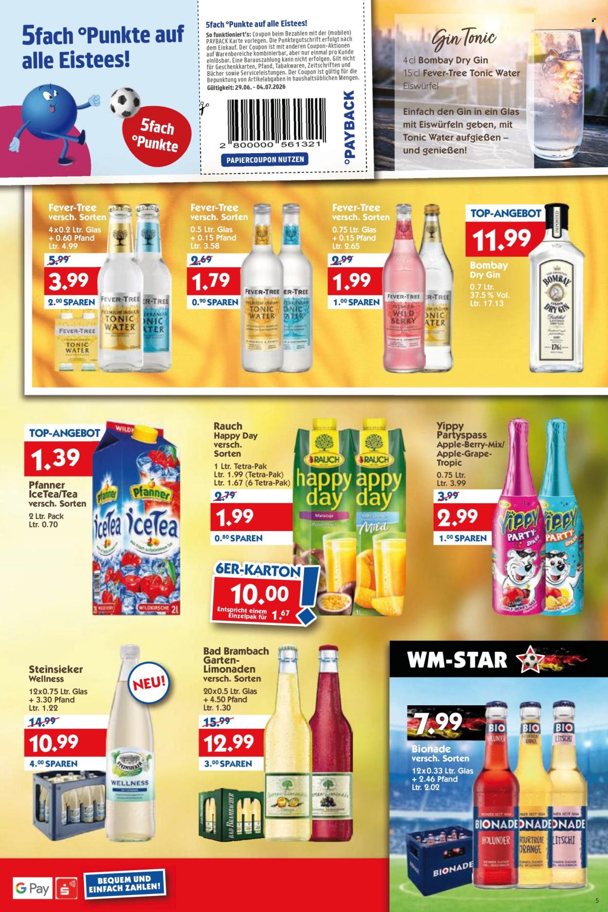 Hol'ab! Getränkemarkt Prospekte  - 29.06.2026 - 4.07.2026. Seite 5