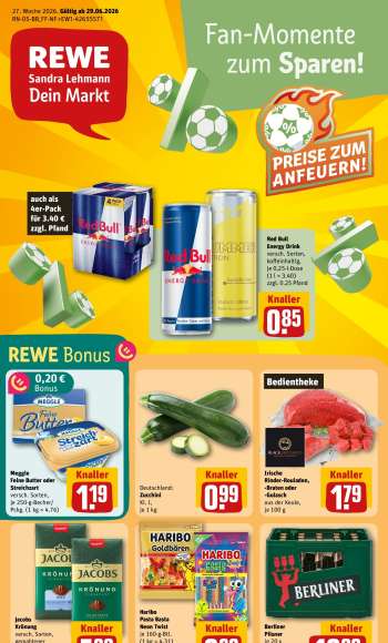 Prospekte REWE - 29.06.2026 - 5.07.2026.