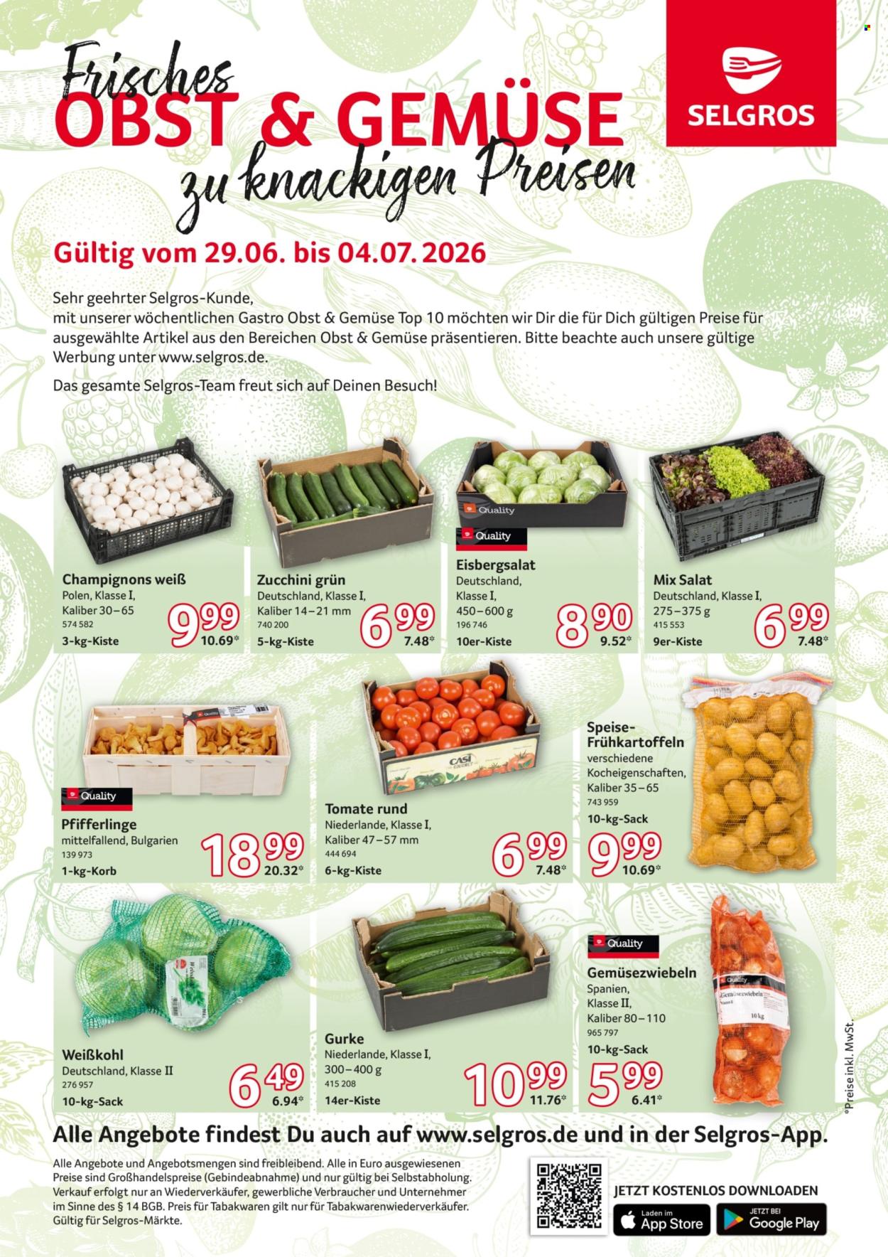 Selgros Prospekte  - 29.06.2026 - 4.07.2026. Seite 1