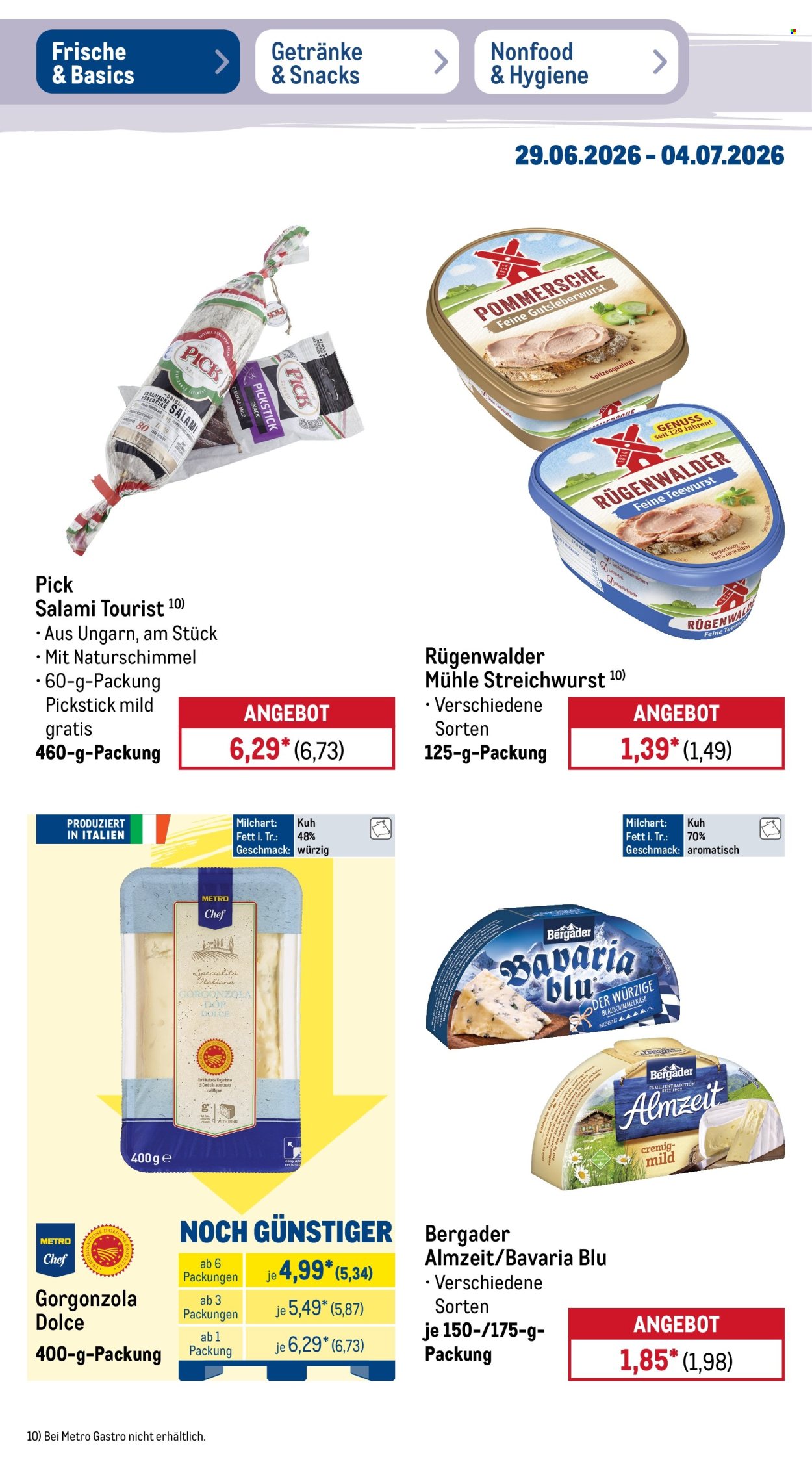 Metro Prospekte  - 29.06.2026 - 4.07.2026. Seite 44