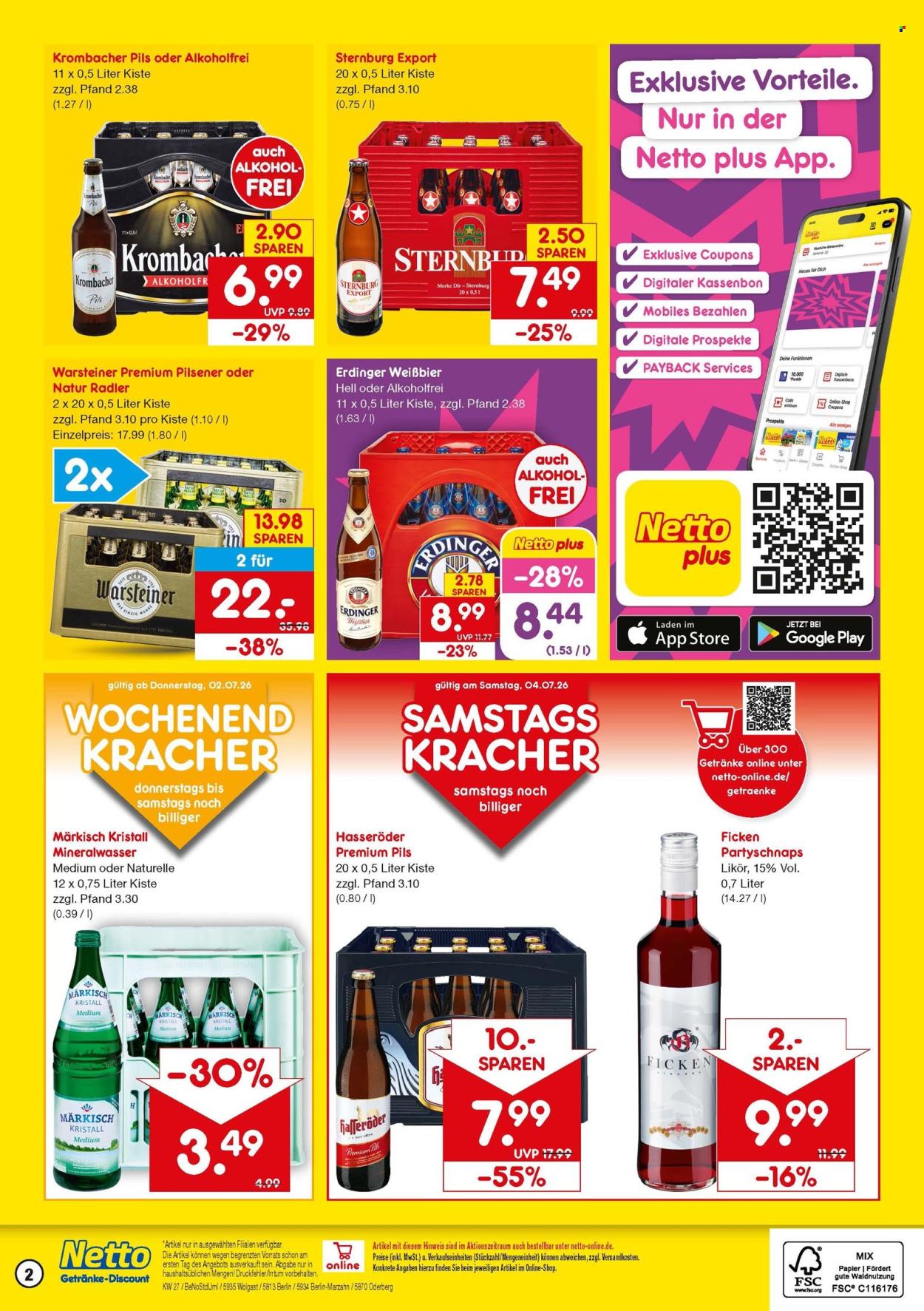 Netto Marken-Discount Prospekte  - 29.06.2026 - 4.07.2026. Seite 2