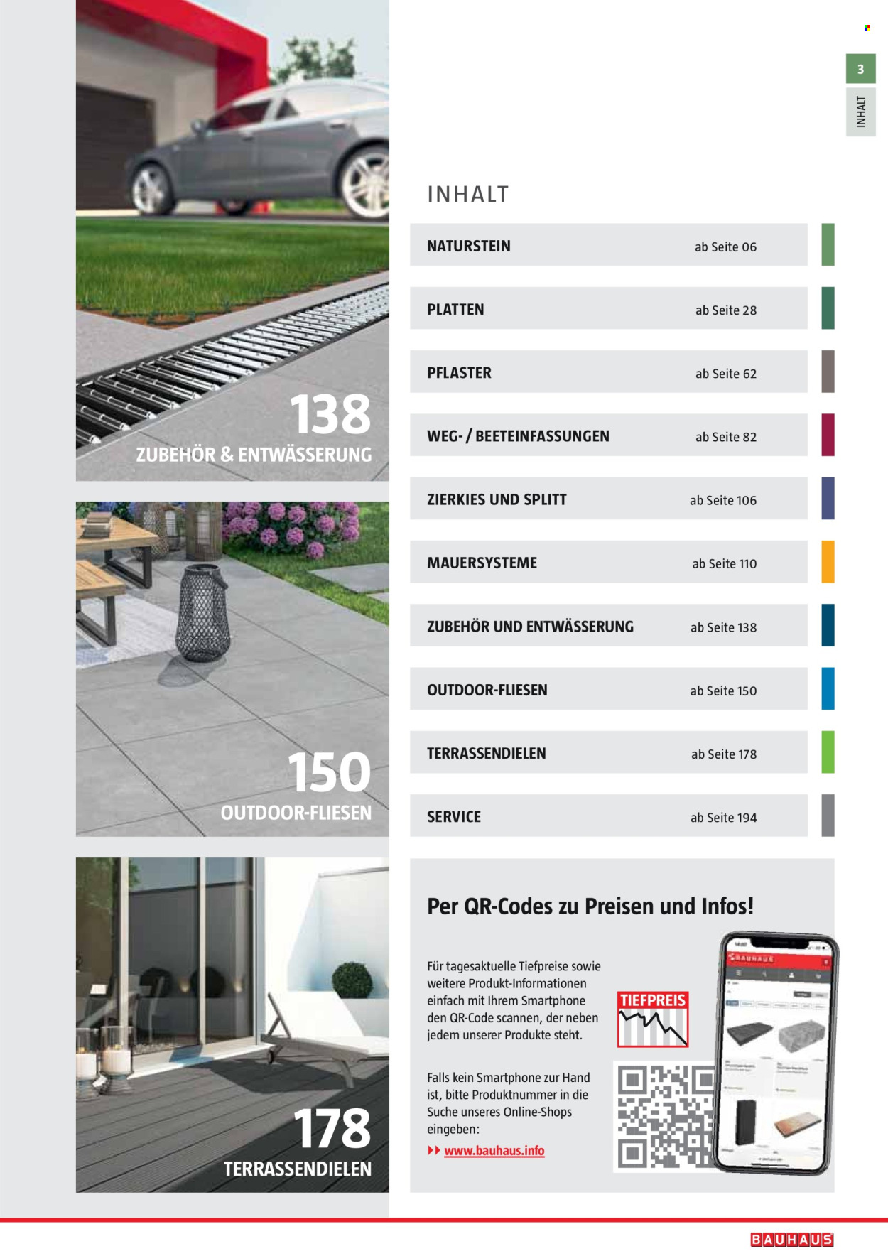 Bauhaus Prospekte . Seite 3