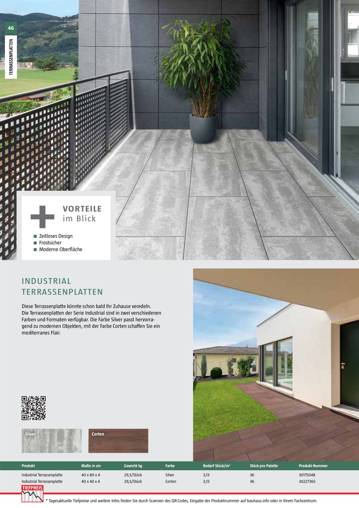 Bauhaus Prospekte . Seite 46