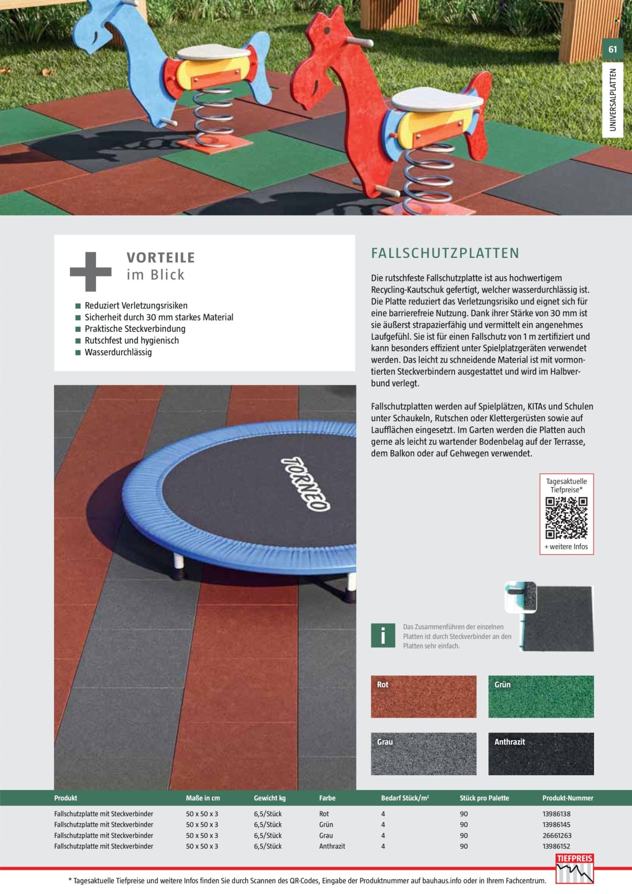Bauhaus Prospekte . Seite 61