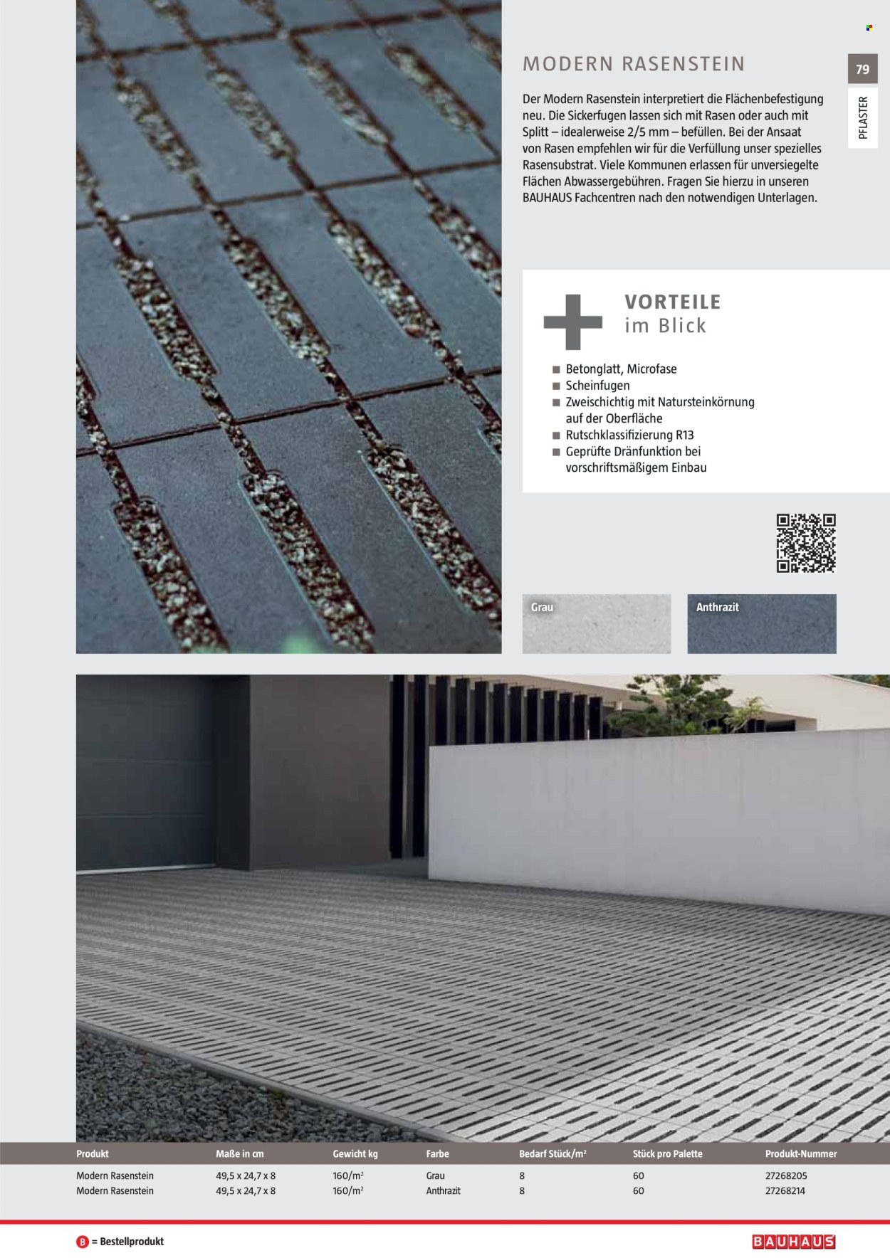 Bauhaus Prospekte . Seite 79
