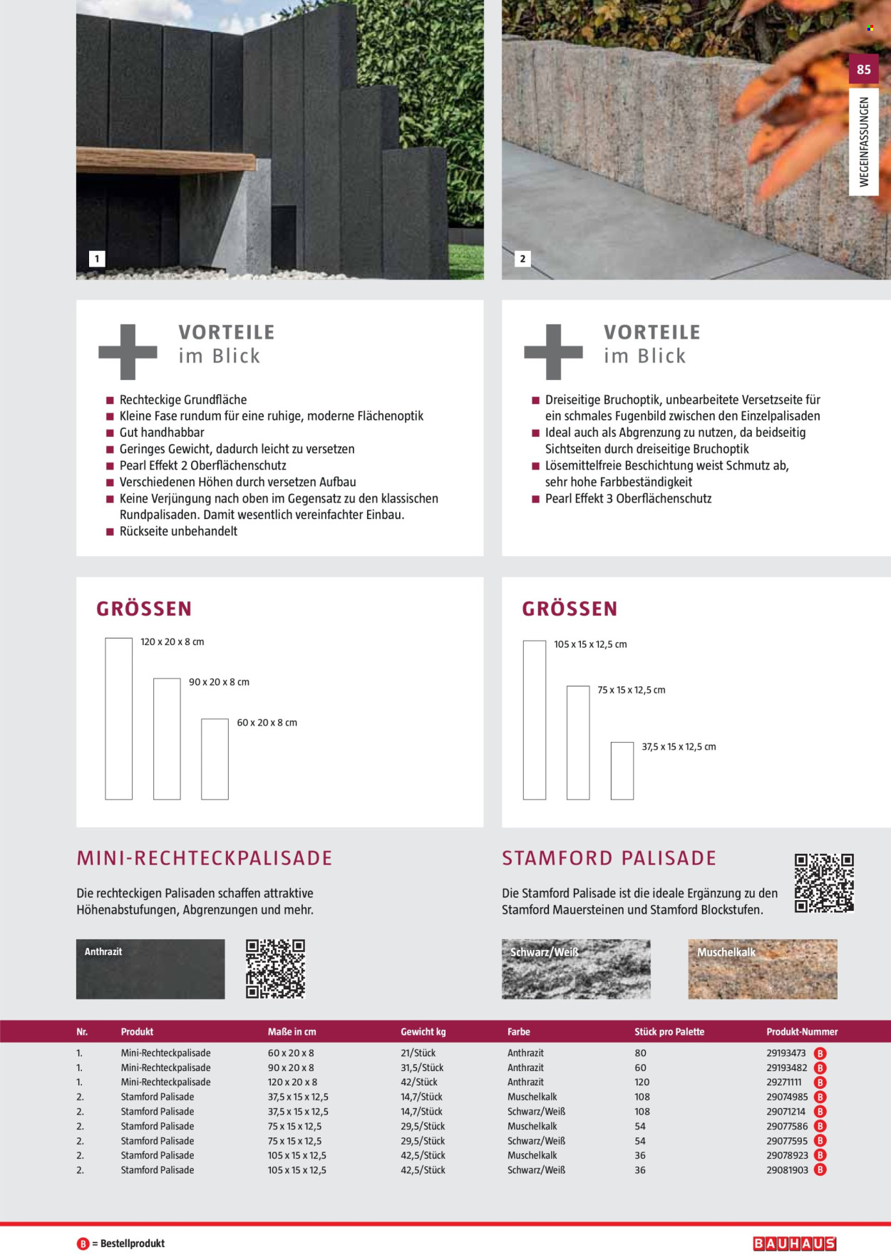 Bauhaus Prospekte . Seite 85