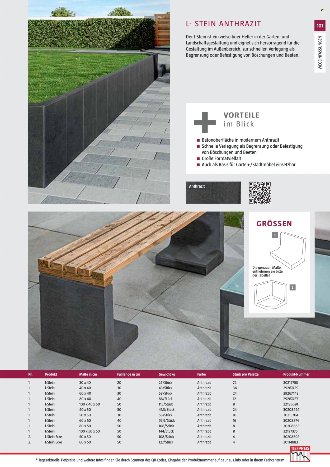 Bauhaus Prospekte . Seite 101
