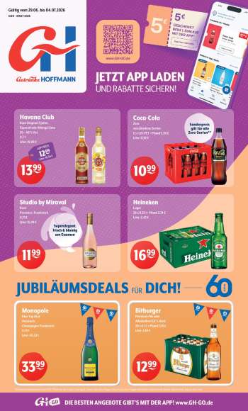 Prospekte Getränke Hoffmann - 29.06.2026 - 4.07.2026.