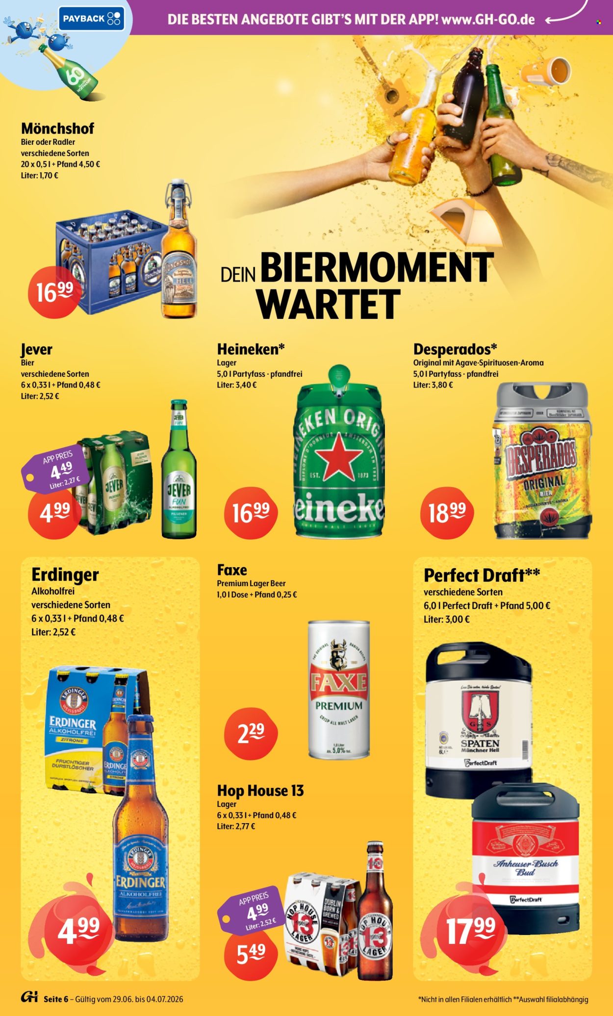 Getränke Hoffmann Prospekte  - 29.06.2026 - 4.07.2026. Seite 6