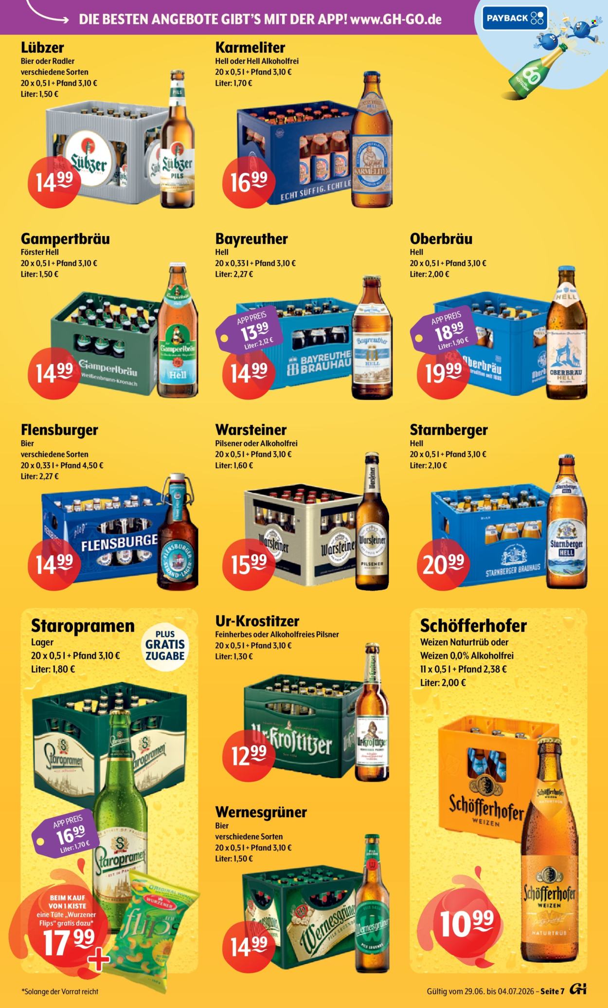 Getränke Hoffmann Prospekte  - 29.06.2026 - 4.07.2026. Seite 7