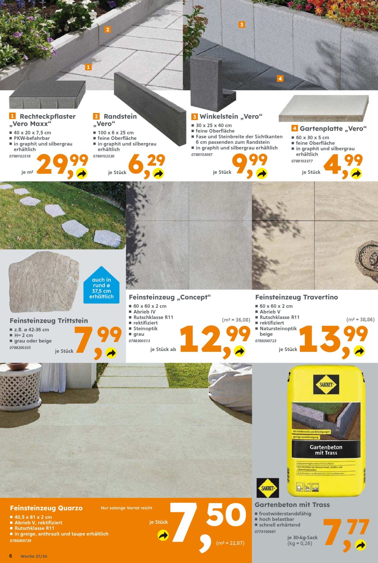 Globus Baumarkt Prospekte  - 29.06.2026 - 4.07.2026. Seite 6