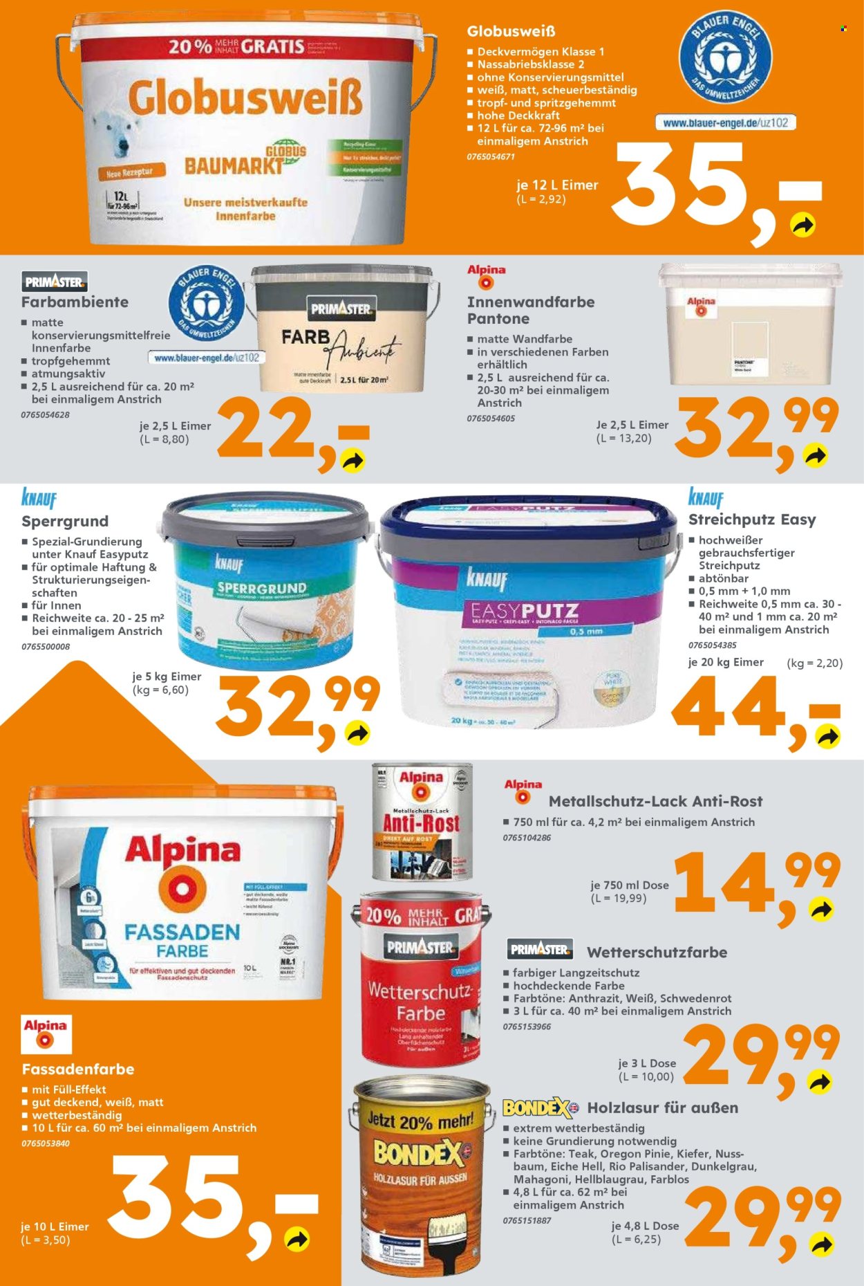 Globus Baumarkt Prospekte  - 29.06.2026 - 4.07.2026. Seite 10
