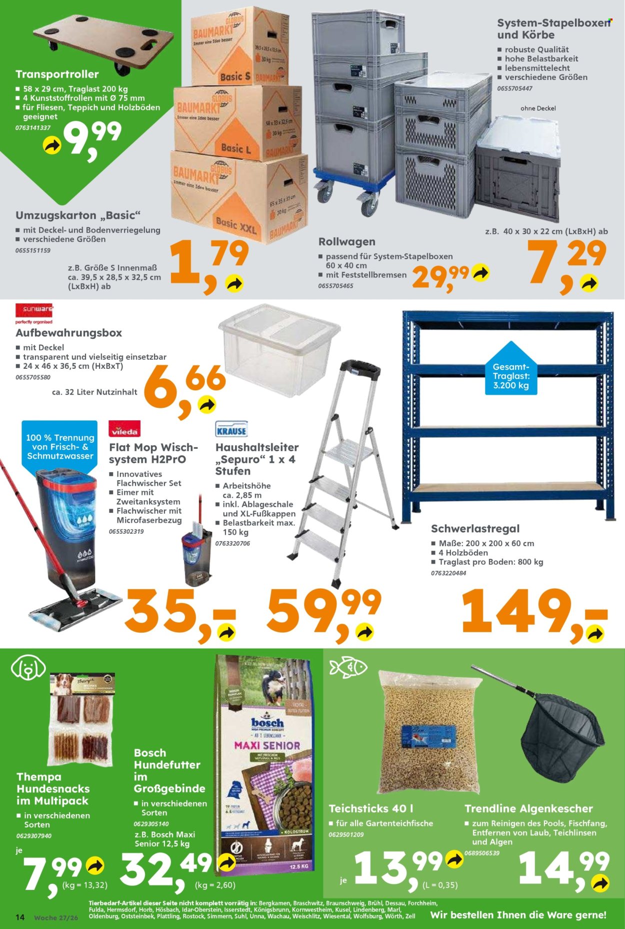 Globus Baumarkt Prospekte  - 29.06.2026 - 4.07.2026. Seite 14