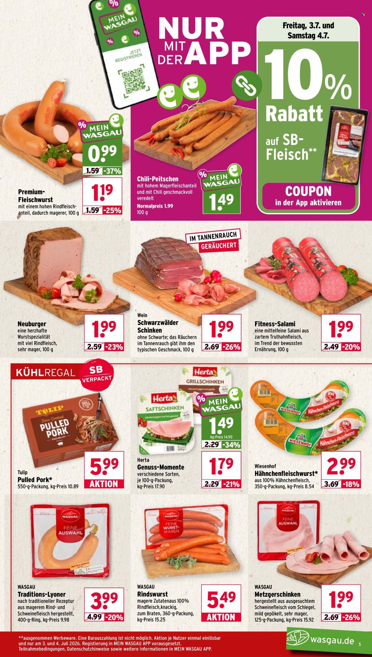 Wasgau Prospekte  - 29.06.2026 - 4.07.2026. Seite 5