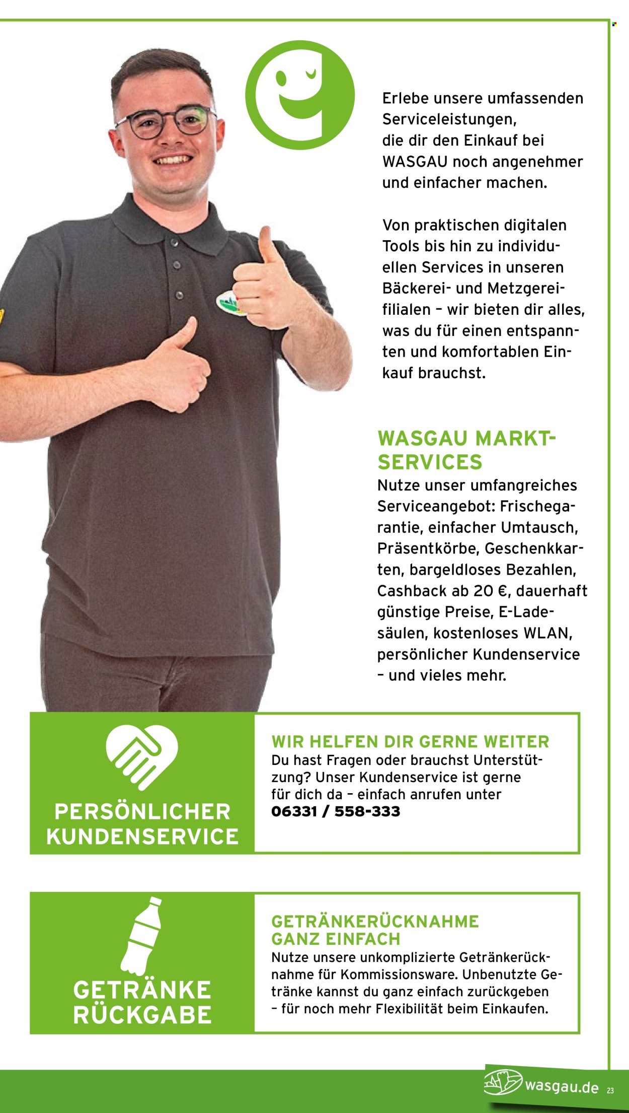 Wasgau Prospekte  - 29.06.2026 - 4.07.2026. Seite 23