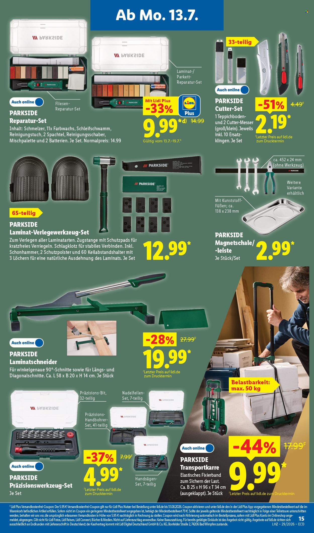 Lidl Prospekte  - 13.07.2026 - 18.07.2026. Seite 9