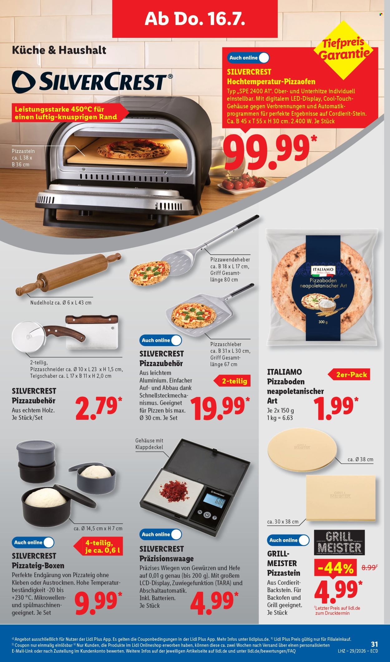Lidl Prospekte  - 13.07.2026 - 18.07.2026. Seite 31
