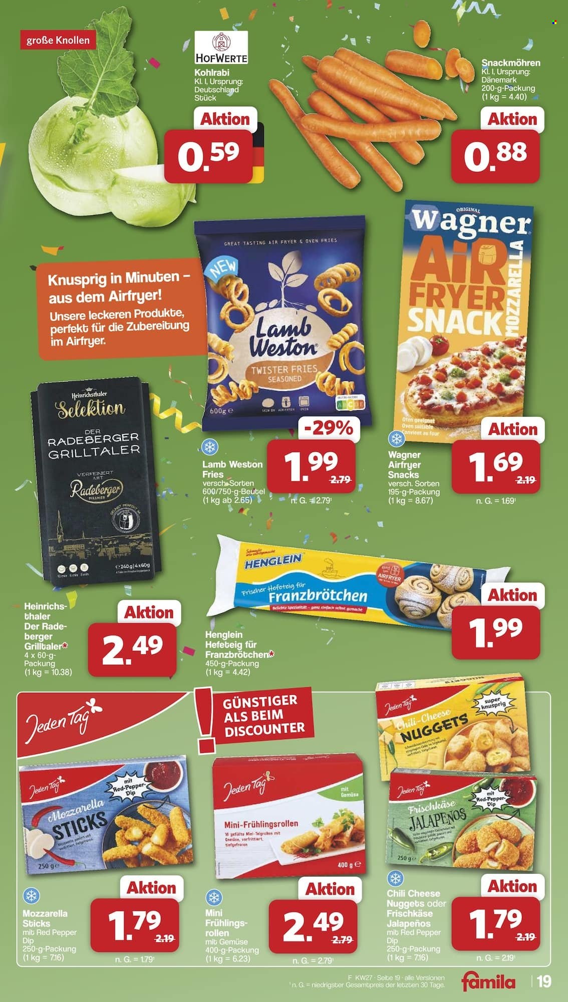 famila Prospekte  - 29.06.2026 - 4.07.2026. Seite 19