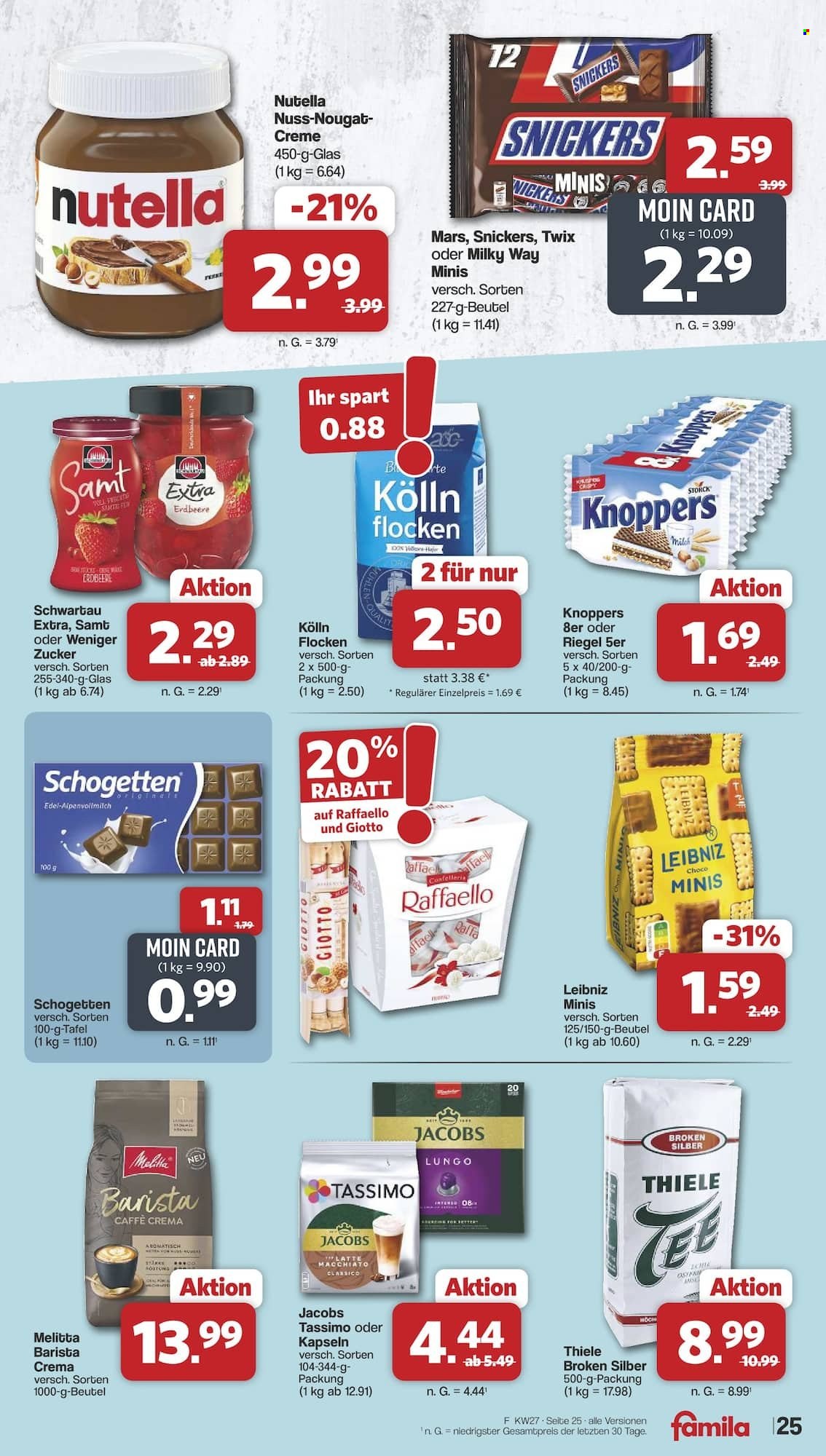 famila Prospekte  - 29.06.2026 - 4.07.2026. Seite 25