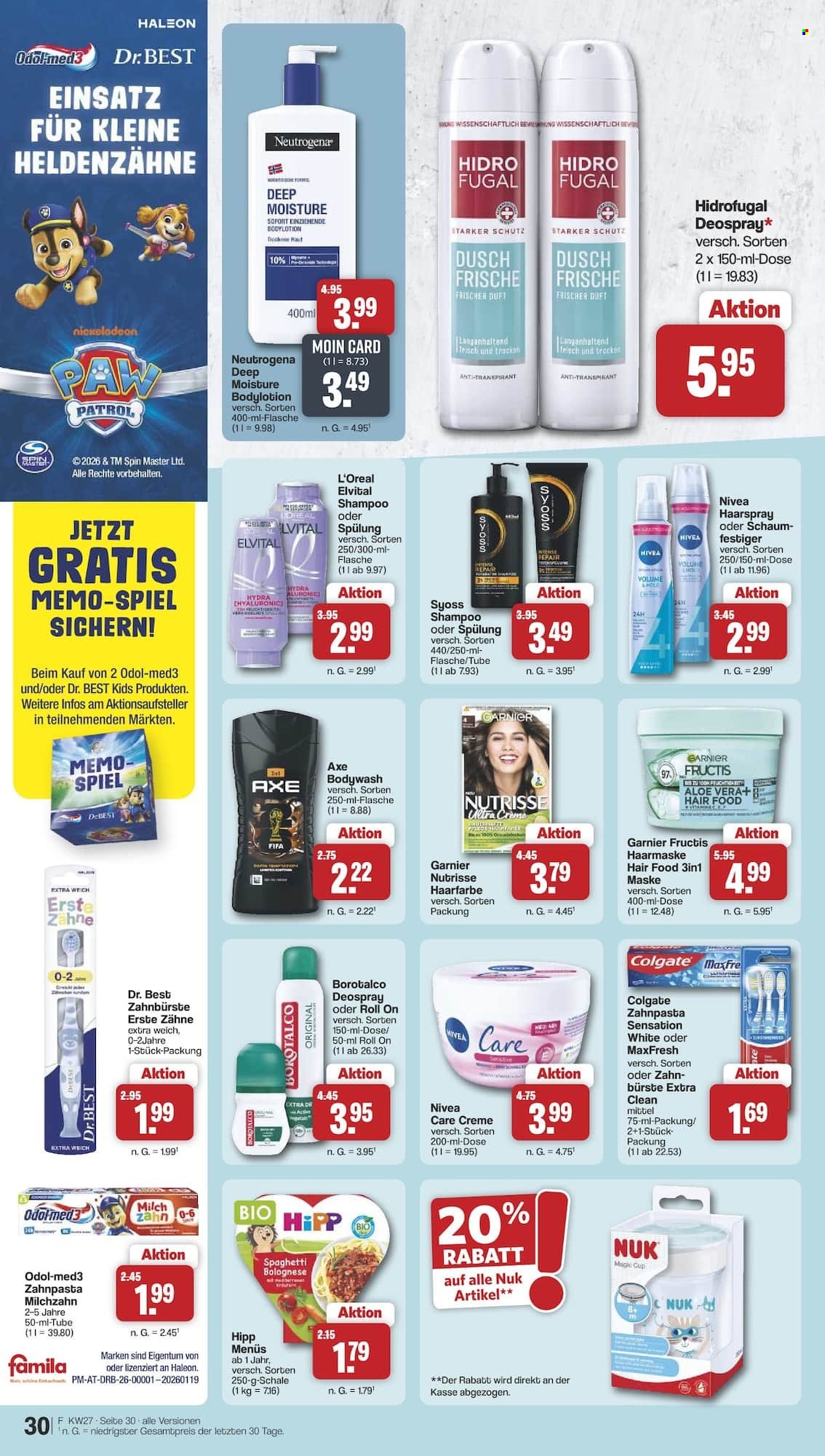 famila Prospekte  - 29.06.2026 - 4.07.2026. Seite 30