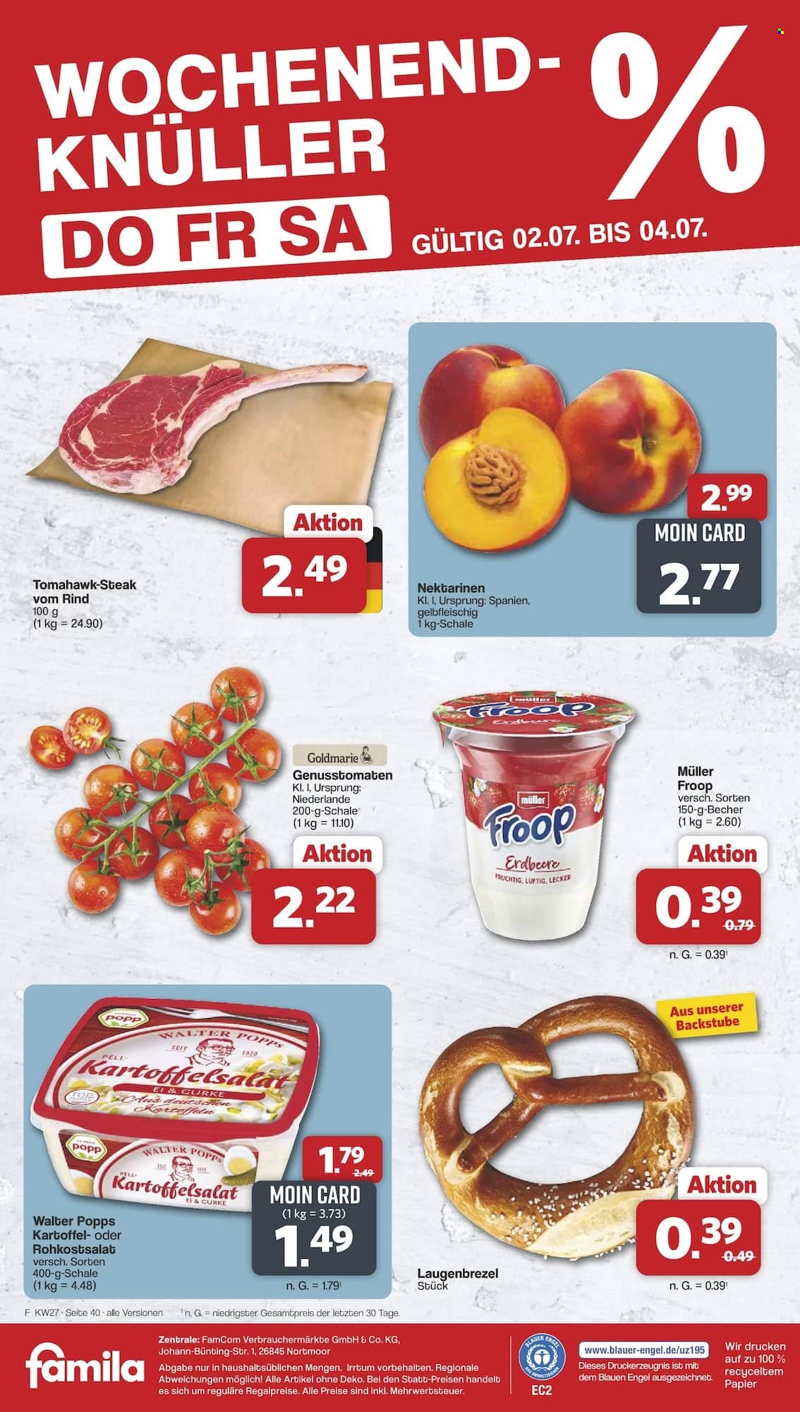 famila Prospekte  - 29.06.2026 - 4.07.2026. Seite 42
