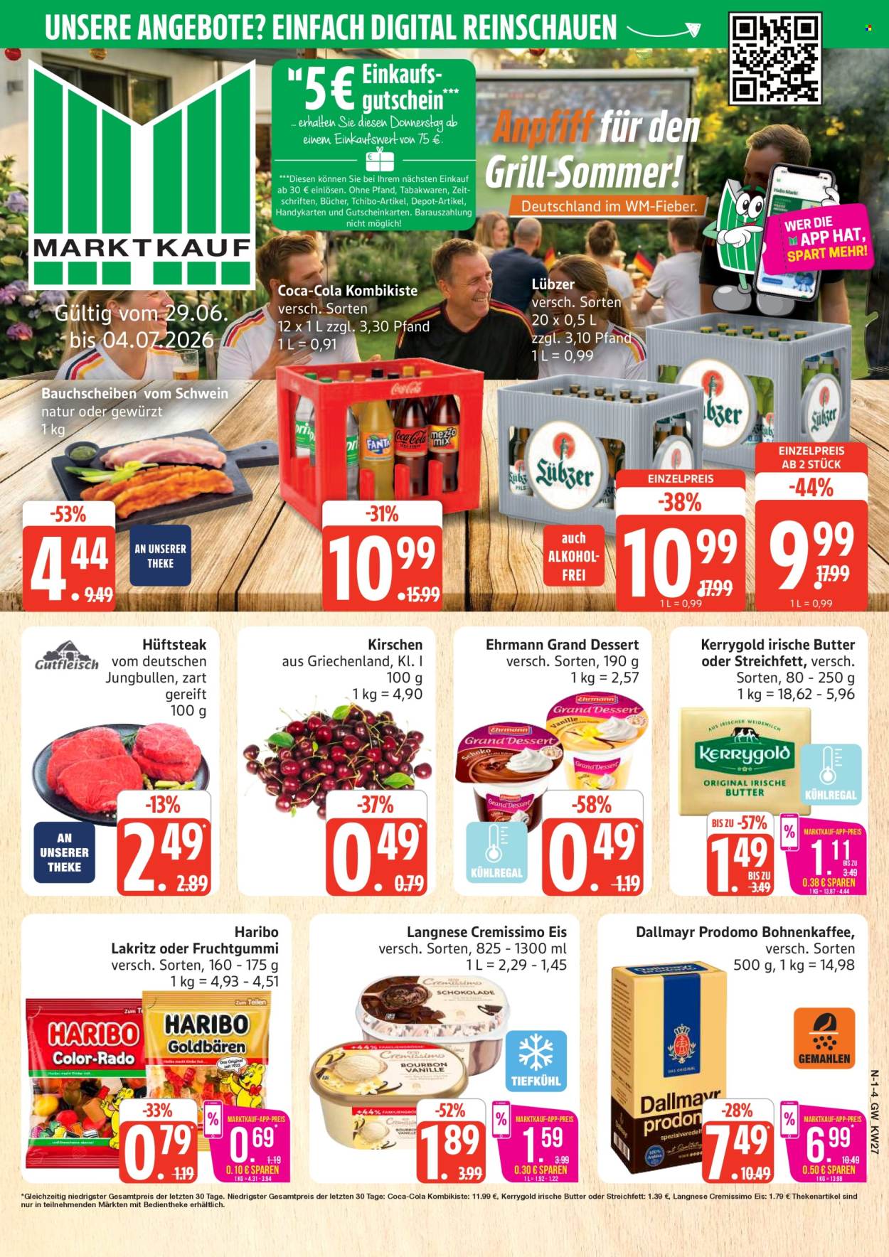 Marktkauf Prospekte  - 29.06.2026 - 4.07.2026. Seite 1